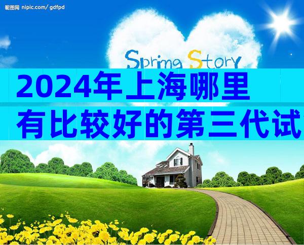 2024年上海哪里有比较好的第三代试管医院？