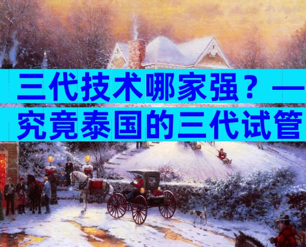 三代技术哪家强？—究竟泰国的三代试管婴儿医院选哪家好呢？