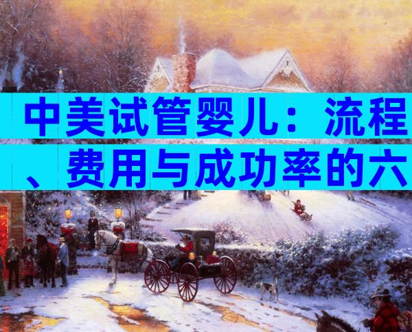 中美试管婴儿：流程、费用与成功率的六大关键对比