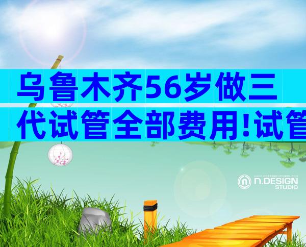 乌鲁木齐56岁做三代试管全部费用!试管婴儿花费明细