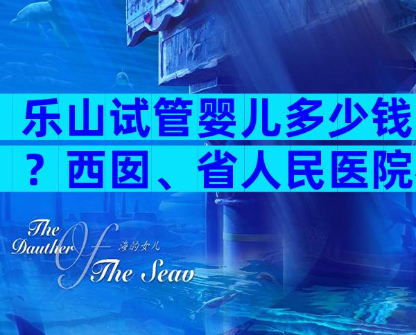 乐山试管婴儿多少钱？西囡、省人民医院花费明细都在这里
