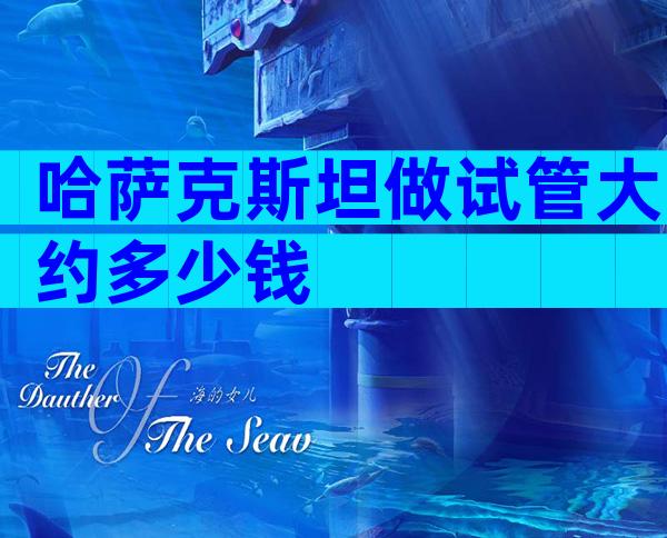 哈萨克斯坦做试管大约多少钱