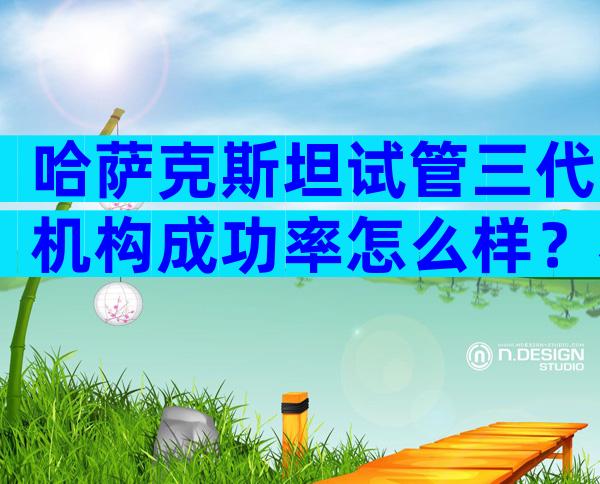 哈萨克斯坦试管三代机构成功率怎么样？看完你就清楚了