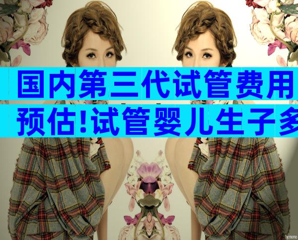 国内第三代试管费用预估!试管婴儿生子多少钱