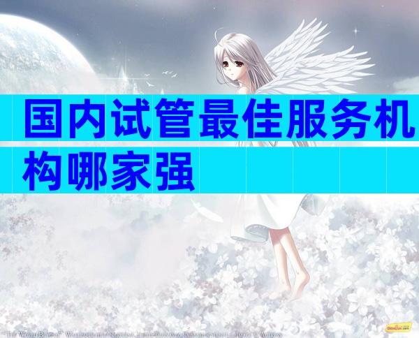 国内试管最佳服务机构哪家强