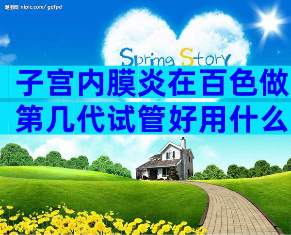 子宫内膜炎在百色做第几代试管好用什么方案成功率最高