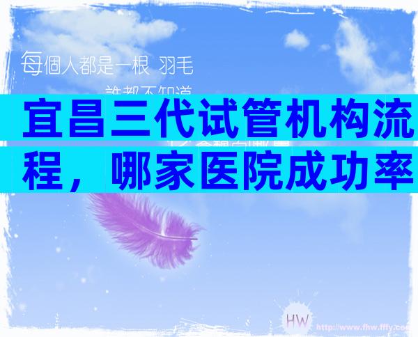 宜昌三代试管机构流程，哪家医院成功率高一清二楚