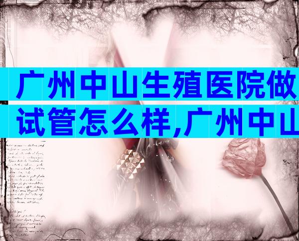 广州中山生殖医院做试管怎么样,广州中山生殖医院地址