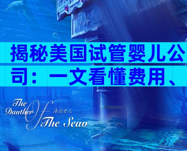 揭秘美国试管婴儿公司：一文看懂费用、成功率与服务优势