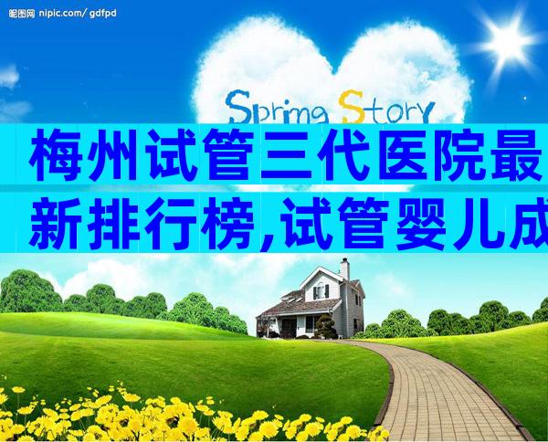 梅州试管三代医院最新排行榜,试管婴儿成功率参考