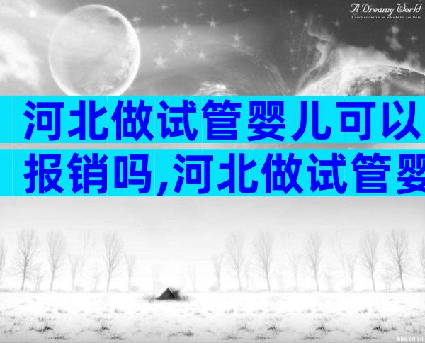 河北做试管婴儿可以报销吗,河北做试管婴儿可以报销吗医保