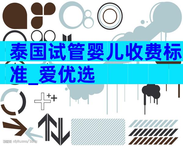 泰国试管婴儿收费标准_爱优选
