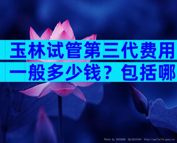 玉林试管第三代费用一般多少钱？包括哪些部分