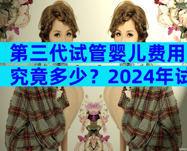 第三代试管婴儿费用究竟多少？2024年试管费用价格参考