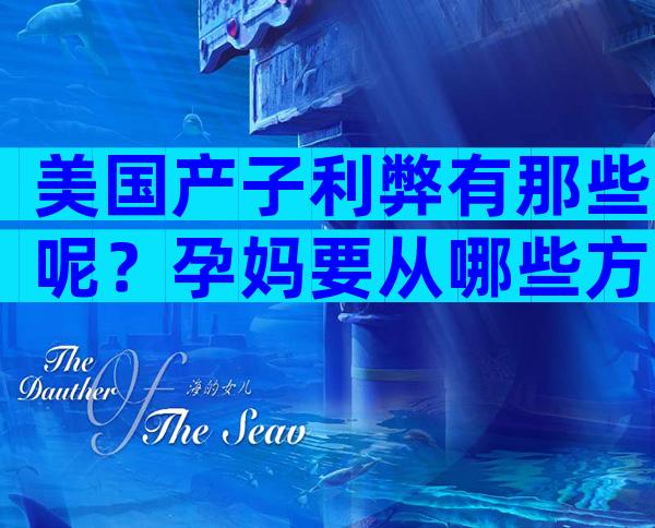 美国产子利弊有那些呢？孕妈要从哪些方面衡量是否赴美生子？