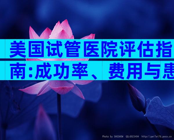 美国试管医院评估指南:成功率、费用与患者满意度分析