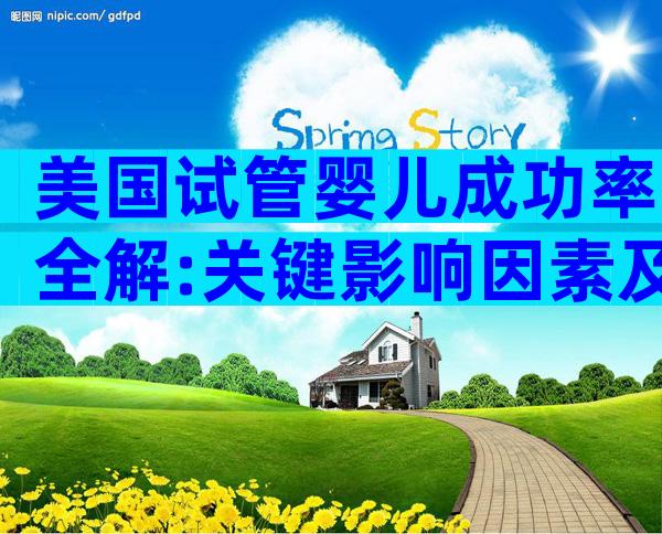 美国试管婴儿成功率全解:关键影响因素及最新真实数据一览