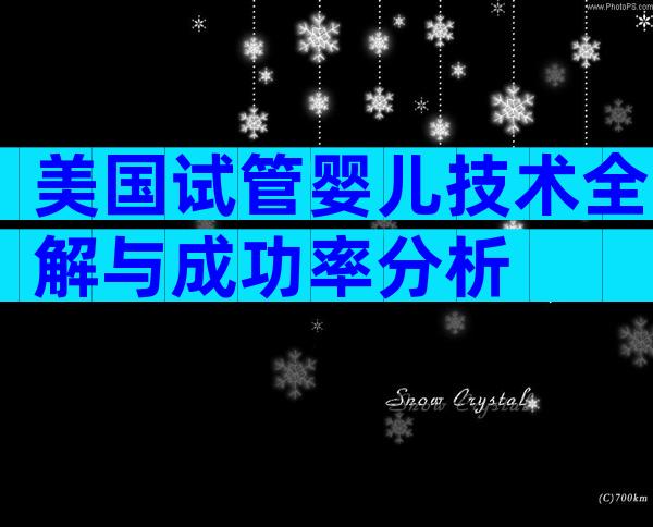 美国试管婴儿技术全解与成功率分析