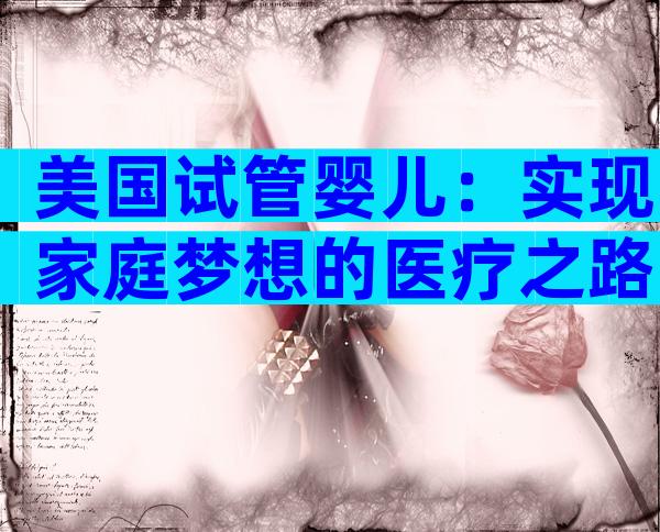 美国试管婴儿：实现家庭梦想的医疗之路