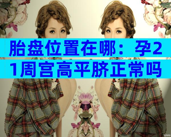 胎盘位置在哪：孕21周宫高平脐正常吗