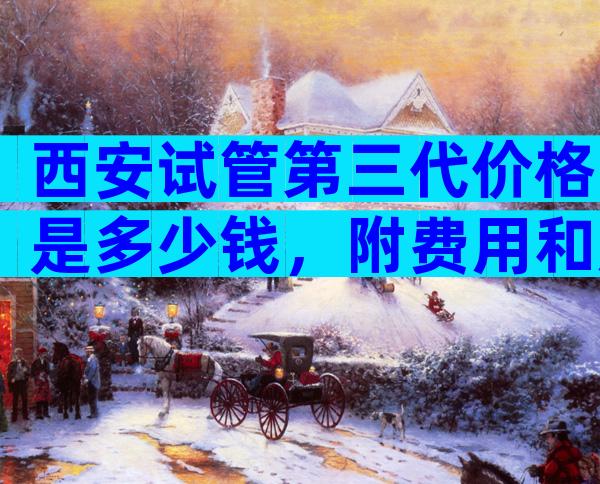 西安试管第三代价格是多少钱，附费用和成功率预测
