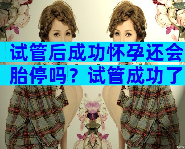 试管后成功怀孕还会胎停吗？试管成功了还会流产吗？