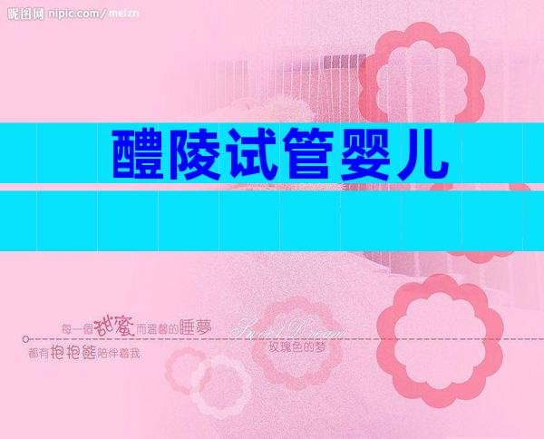 醴陵试管婴儿