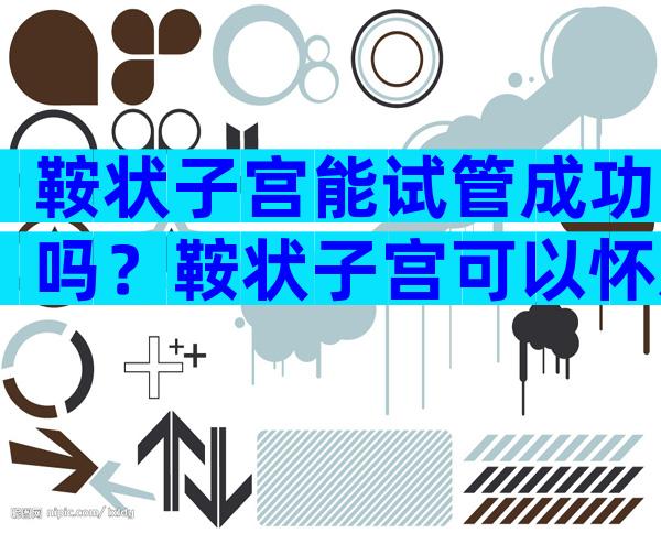 鞍状子宫能试管成功吗？鞍状子宫可以怀双胎吗？