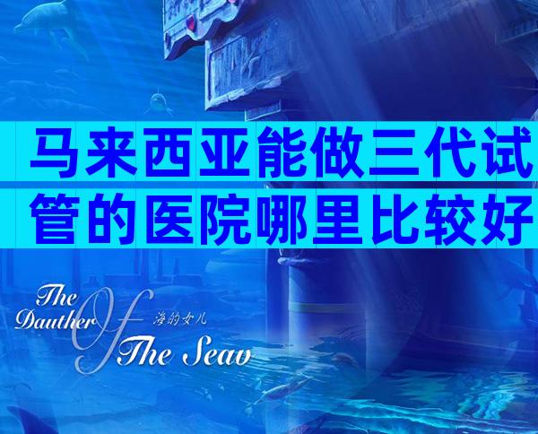 马来西亚能做三代试管的医院哪里比较好？