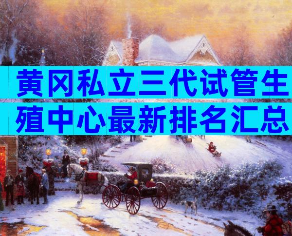 黄冈私立三代试管生殖中心最新排名汇总,具体成功率是多少